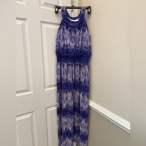 Chico's Blue and White Patterned Dress